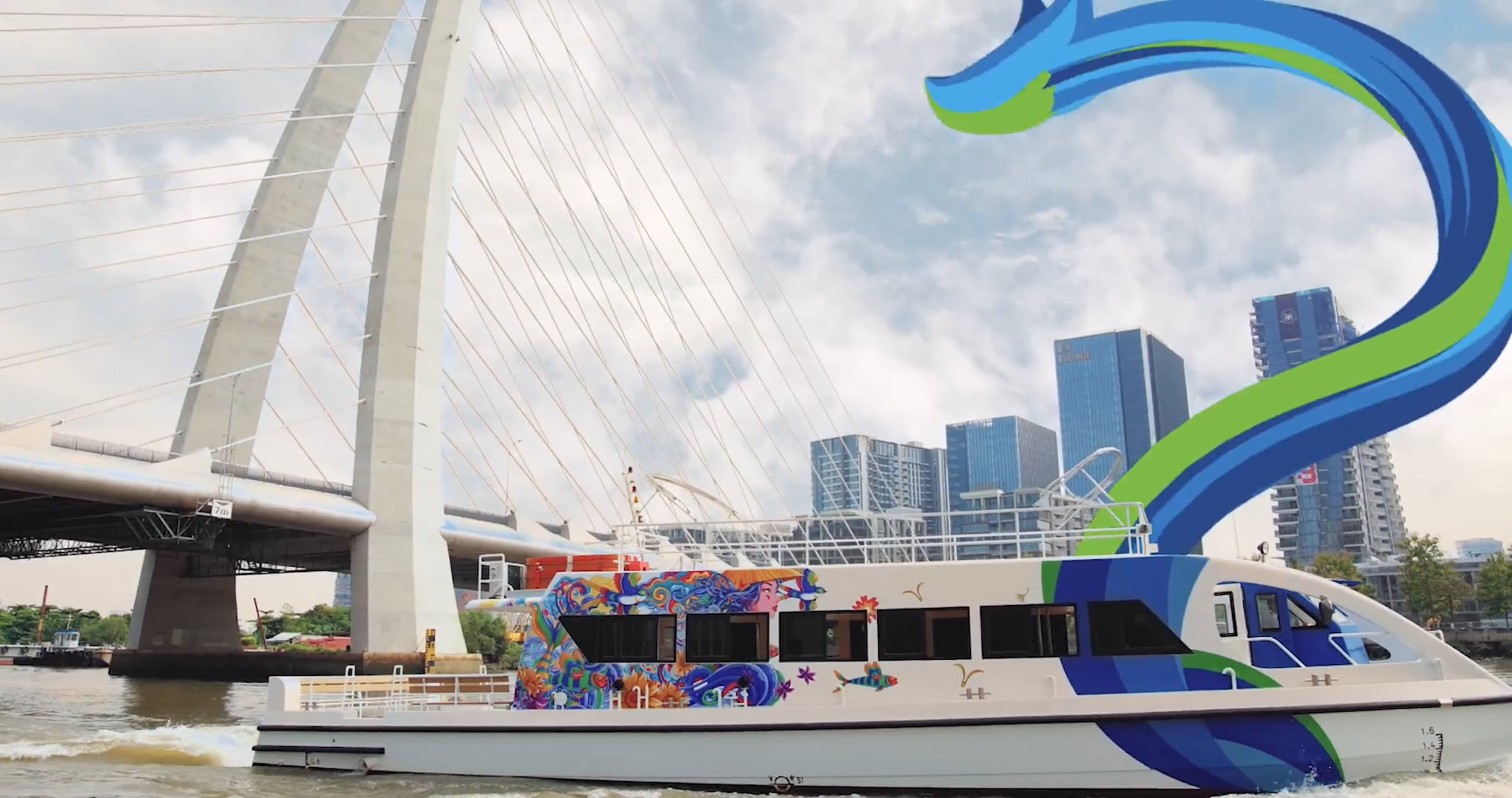 Sài Gòn WaterGo “Saigon River Sightseeing” | Mixed Media