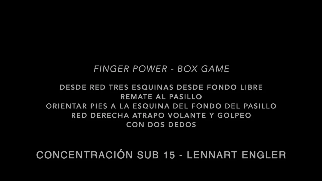 19. FINGER POWER - BOX GAME 8. BOX GAME - DESDE RED TRES ESQUINAS ...