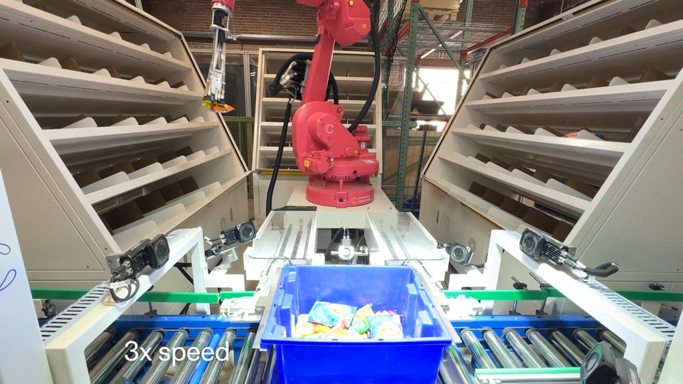 Picking groceries and CPG items