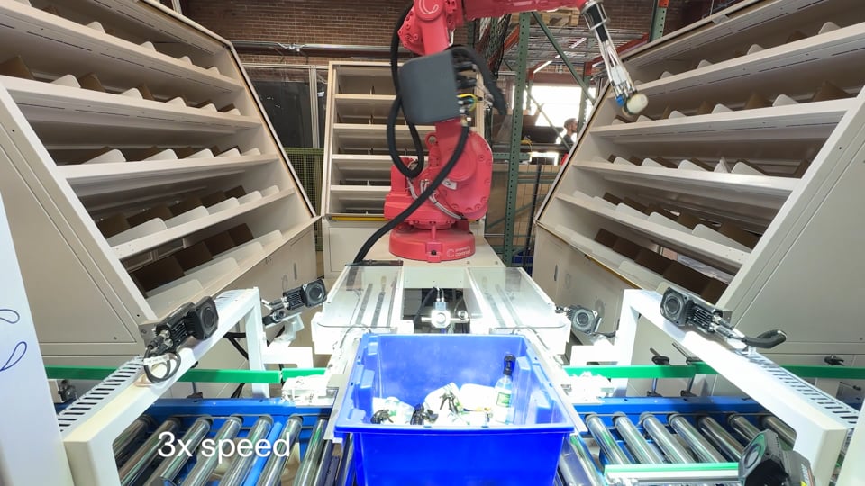 Picking cleaning supplies