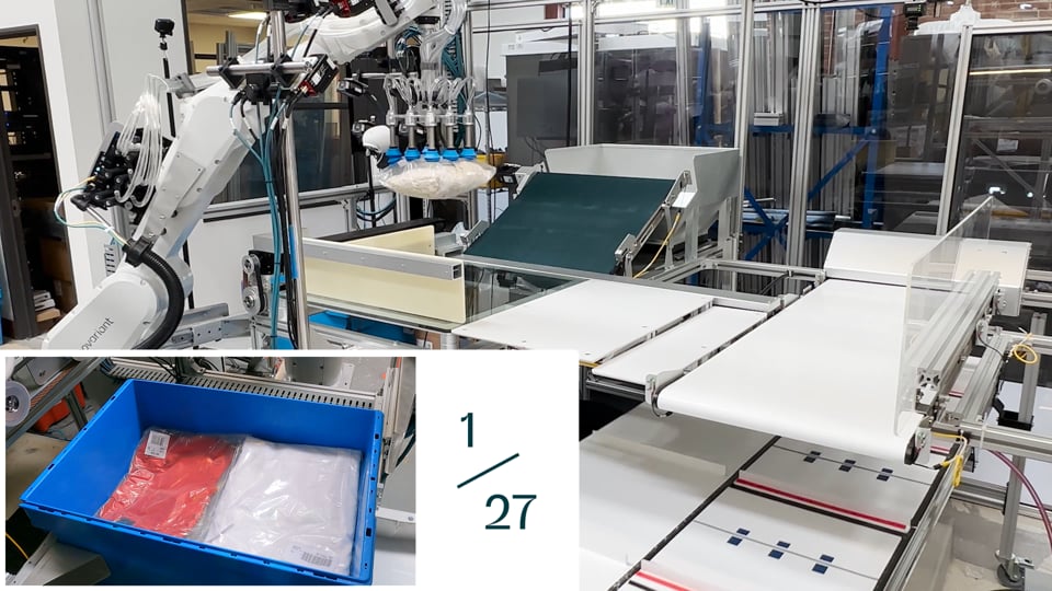 Out-of-the-box performance: Inducting apparel items the robot has never seen before