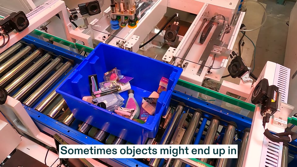 Perturbation: Picking from hard-to-pick places in the tote