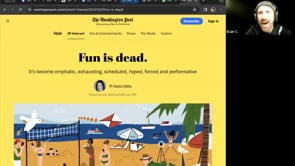 "Fun is Dead" in WashPost: Party Coaches respond
