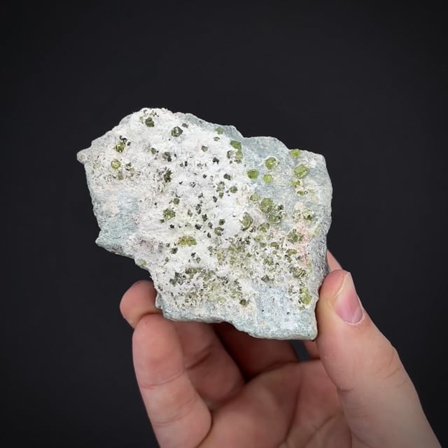 Andradite var. Demantoid Garnet  (MINDAT BENEFIT AUCTION)