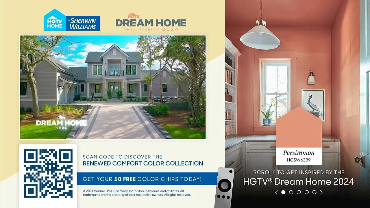 Retail Sherwin Williams HGTV Dream Home Q1 2024 on Vimeo