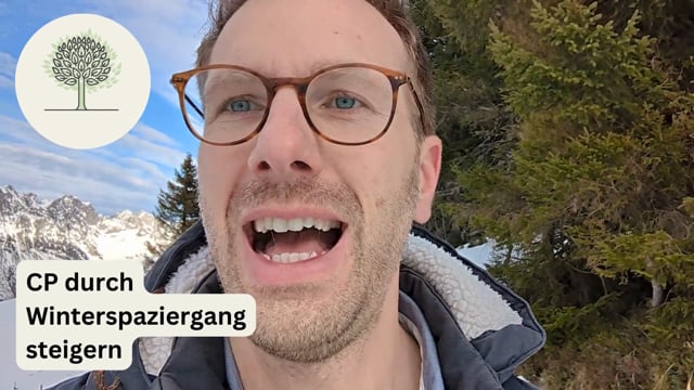 CP durch Winterspaziergang steigern - wie verändert sich CO2 beim Gehen? 