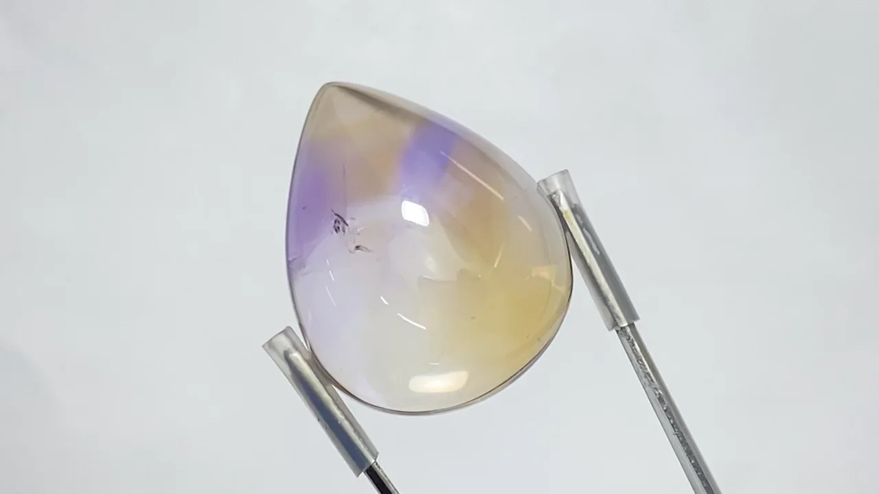 宝石質アメトリン AAA カボション 1個 NO.375【1点もの】 - 天然石