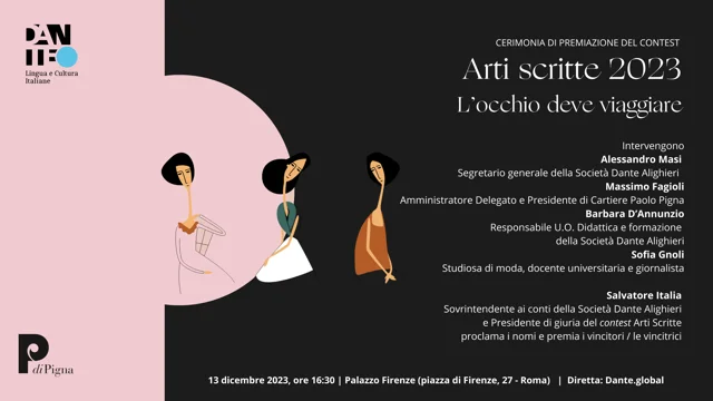 Arti Scritte 2023 la premiazione a Palazzo Firenze