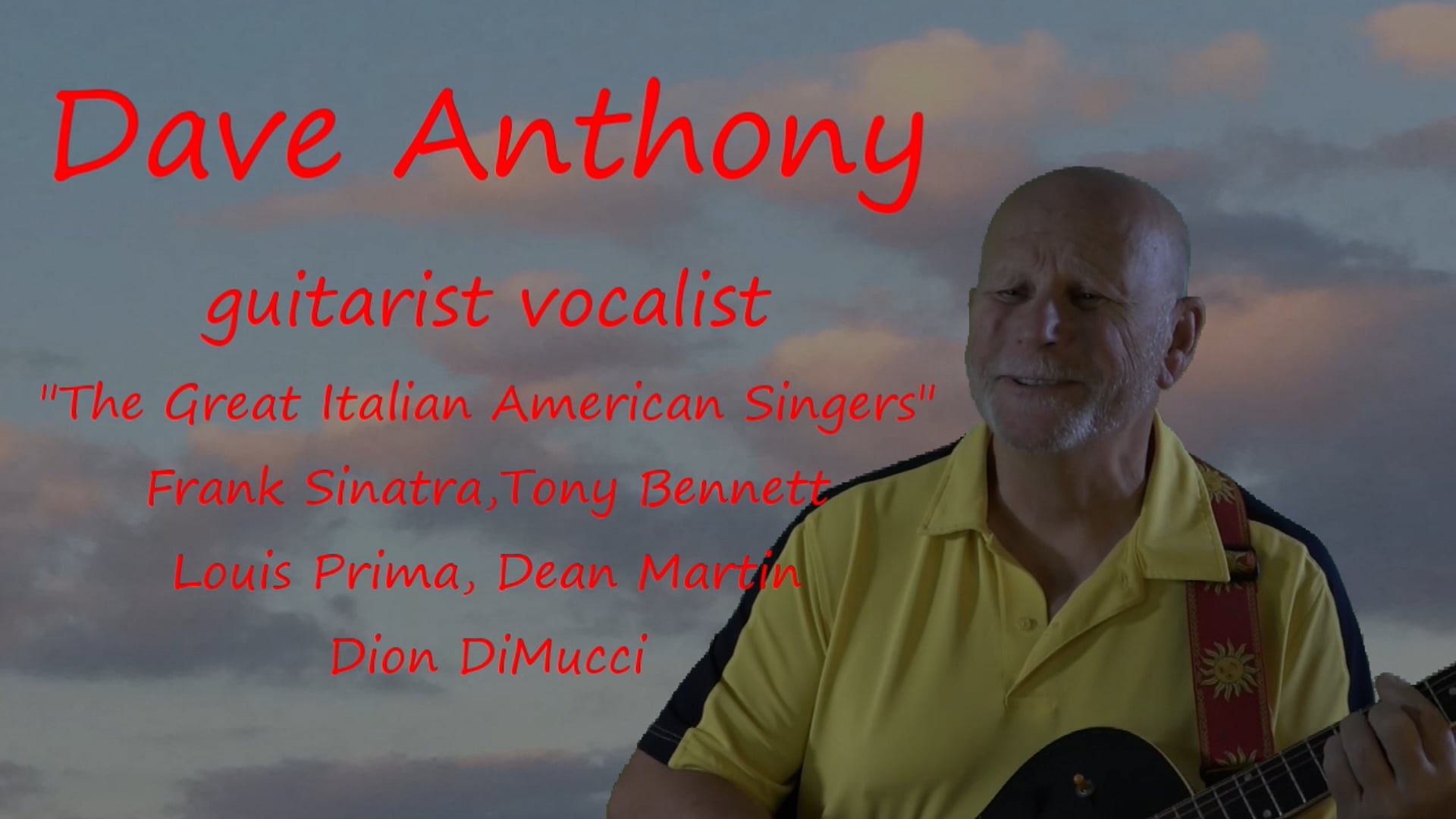 Promotional video thumbnail 1 for Dave Anthony