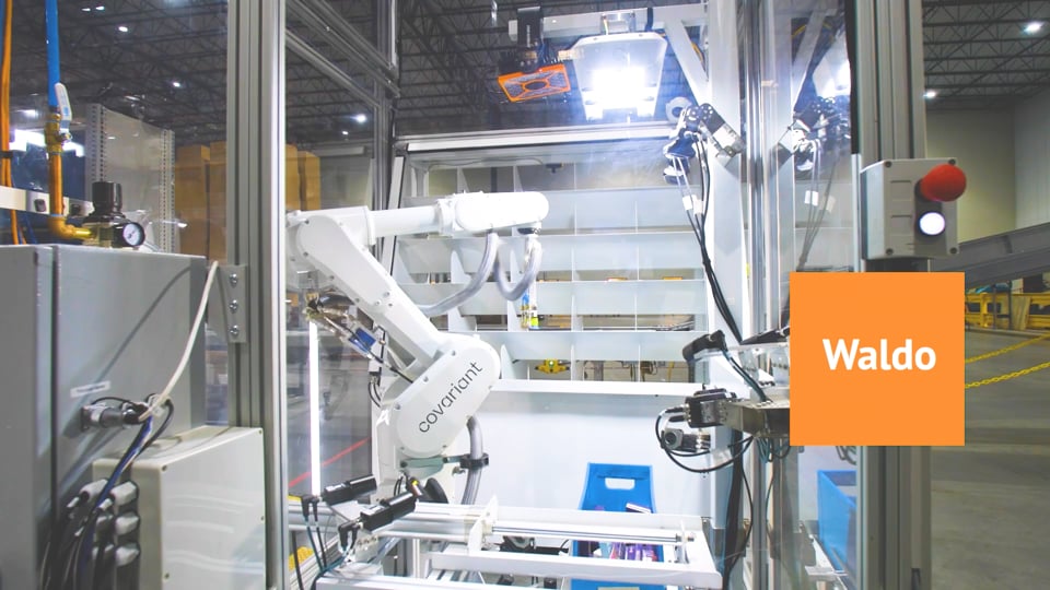 Waldo & team: AI-powered Covariant robots at Capacity