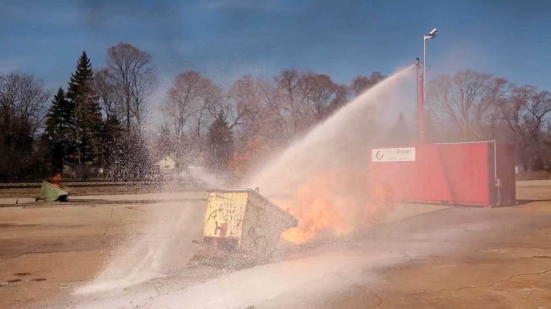 ReCommunity Recycling installs Fire Rover to keep facility safe