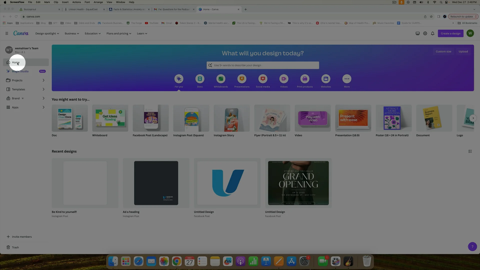 Canva Template elements on Vimeo