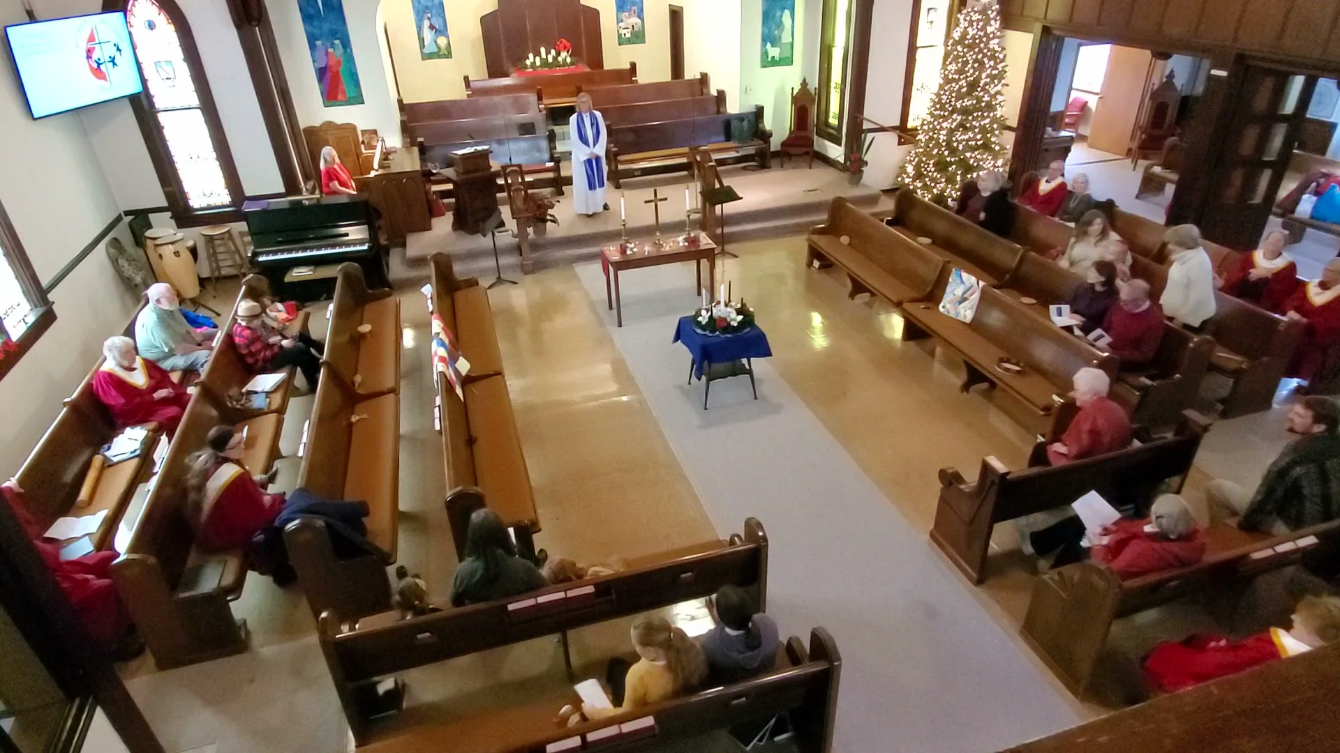 Montesano United Methodist Church 4th Sunday of Advent Service 2023 on ...