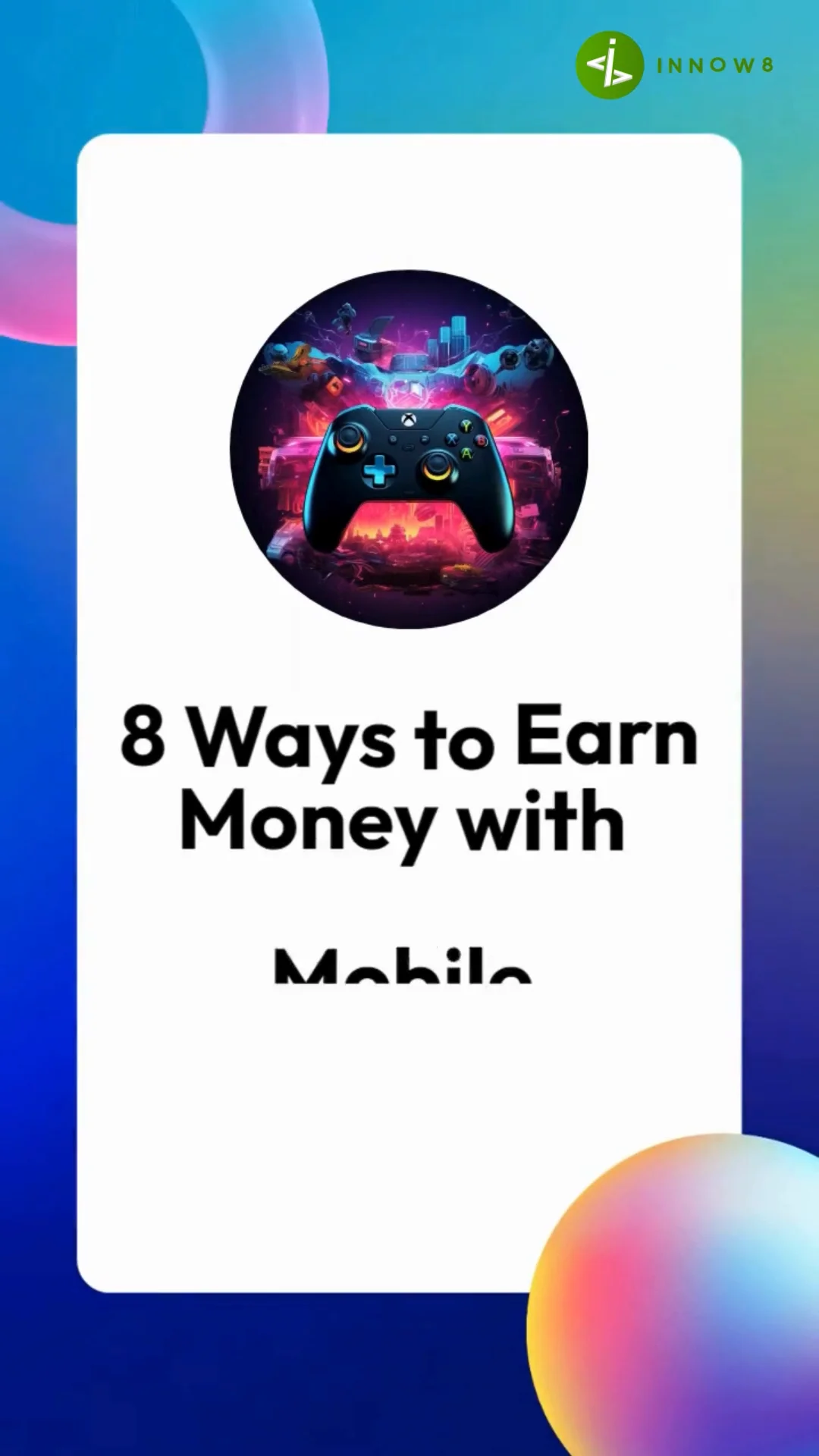 Mobile Gaming App | Game App Developers | Innow8 Apps on Vimeo