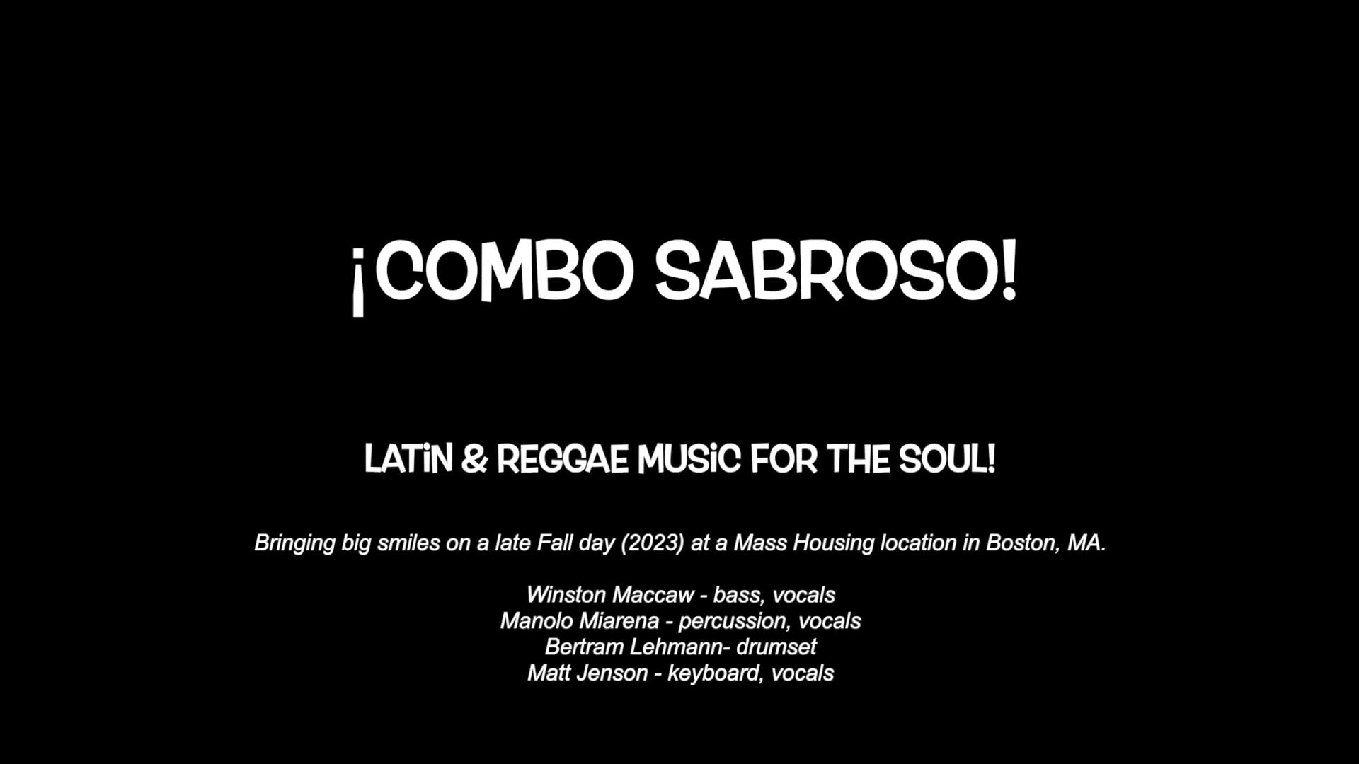 ¡COMBO SABROSO! reel, late 2023