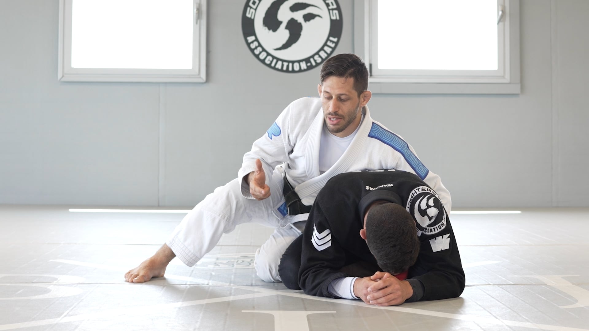 4. Hop over back take