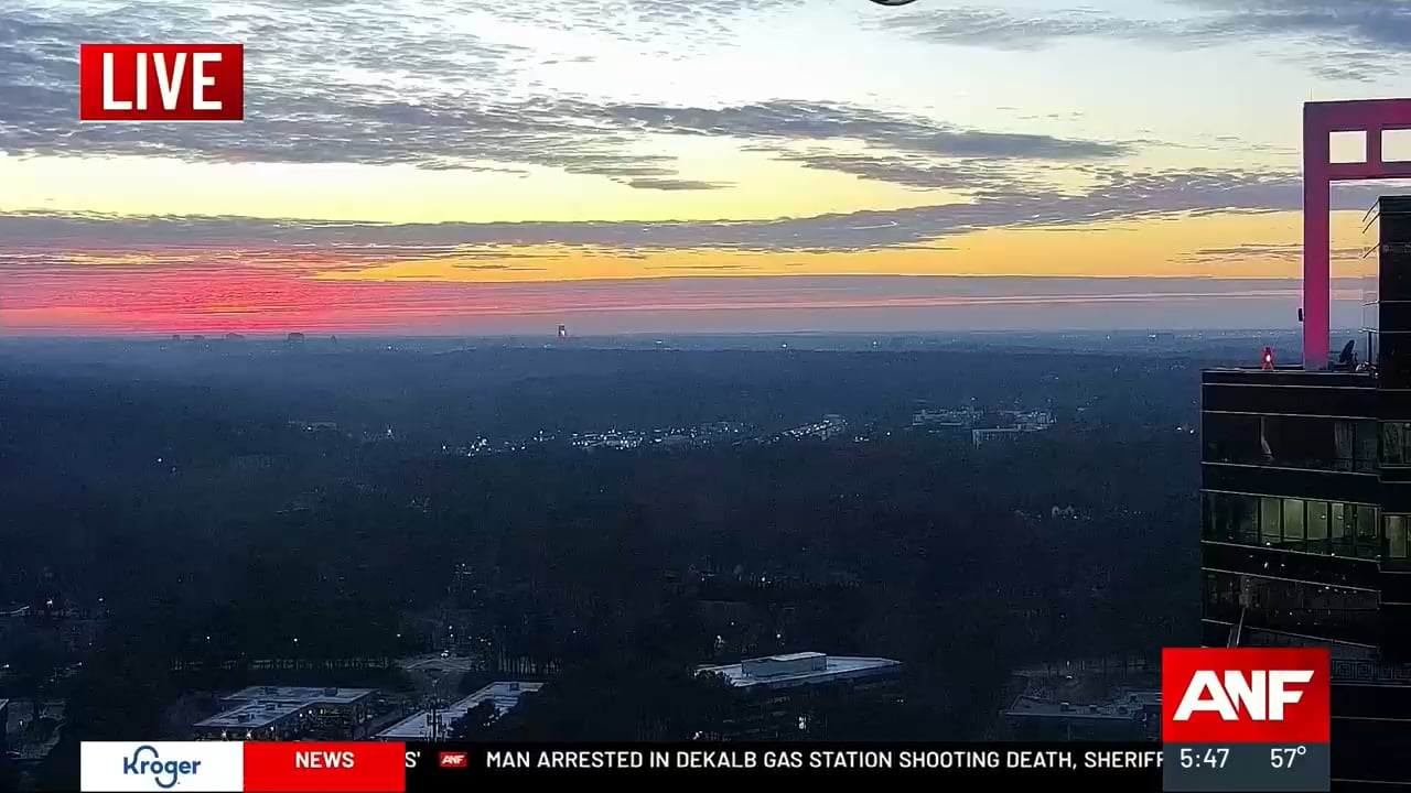 WANF-Atlanta-GA-on-aircheck-clip-sunset-12222023