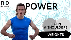 Bi+Tri & Shoulder Power (weights) 122923