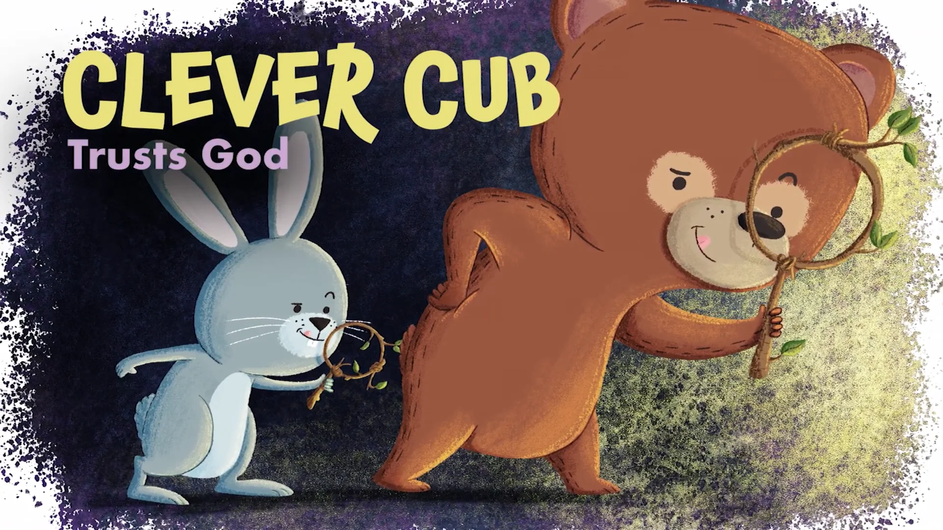 Clever Cub Trusts God Bible Story Picture Books Children's Bible ...