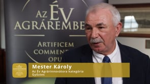 Az Év Agrárinnovátora Mester Károly