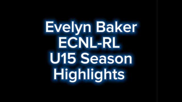 My 2023 ECNL RL Highlights