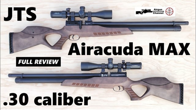 JTS Airacuda Max .30 Big Bore PCP Rifle Review (Top Accuracy on a ... - 1776131200 C81fae7f305981551535f397f78fbc2a7a258D94eaDceD504ea930b5611eb075 D 640x360?r=paD&new=1