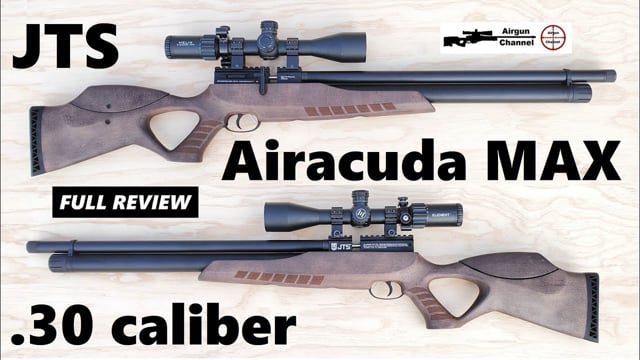 JTS Airacuda Max .30 Big Bore PCP Rifle Review (Top Accuracy on a ... - 1776131200 C81fae7f305981551535f397f78fbc2a7a258D94eaDceD504ea930b5611eb075 D 640x360?r=paD&new=1