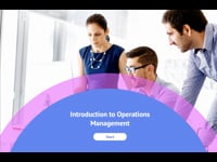 Module 01: Overview of Operations Management