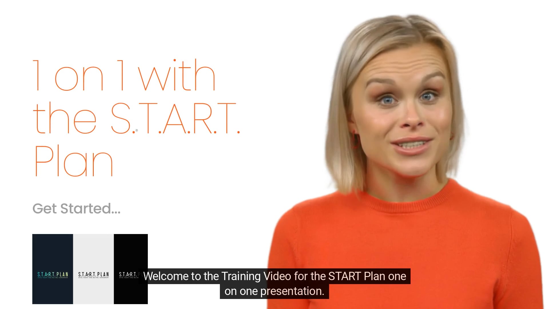 1 on 1 with The S.T.A.R.T. Plan