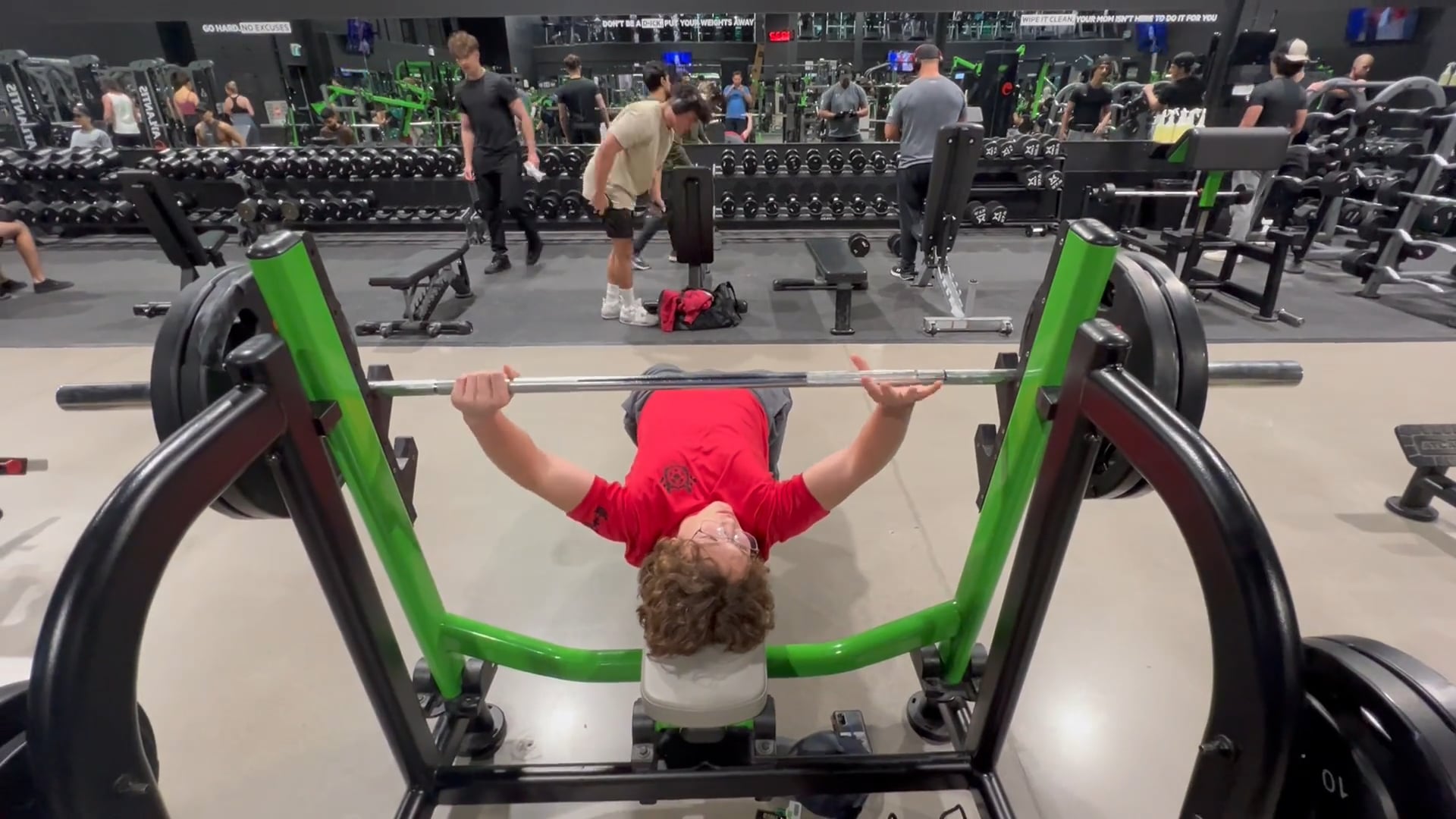 Watch spencer brabant's powerlifting film