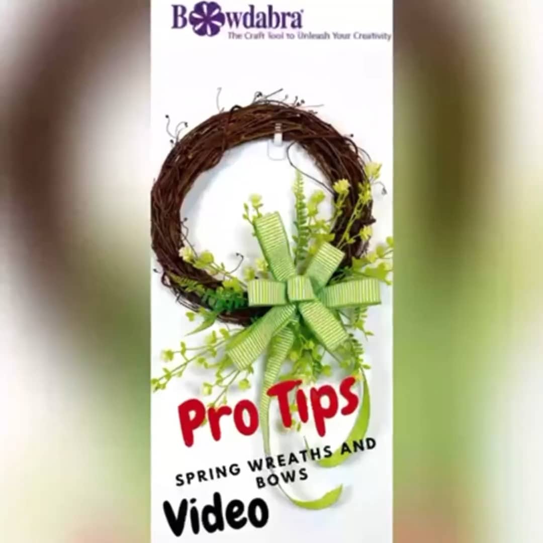 DIY Elegant Bowdabra Bow and Simple Wreath Tutorial by Nick's Seasonal