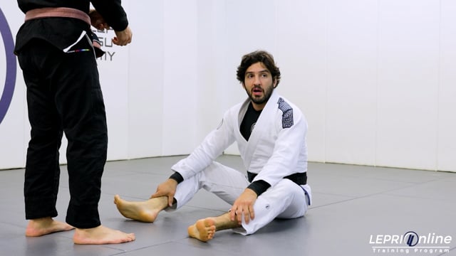 50/50 Sweep to Armbar Attempt to Back Control Choke