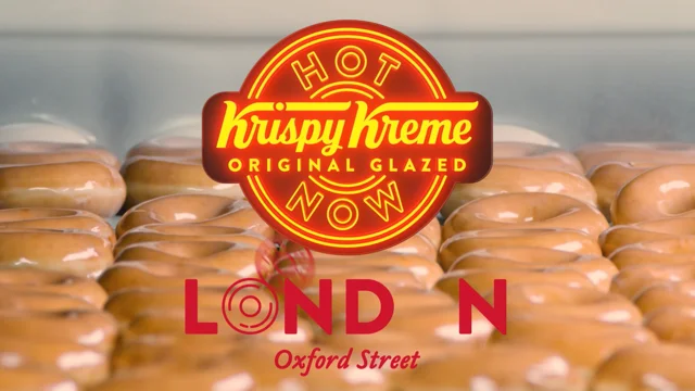 Inside Krispy Kreme s Oxford Street store