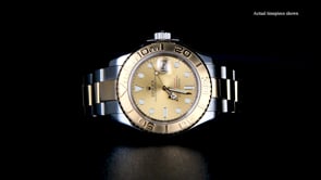 Pre-Owned Rolex Yacht-Master Mens 40mm Stainless Steel and 18kt Yellow Gold Watch