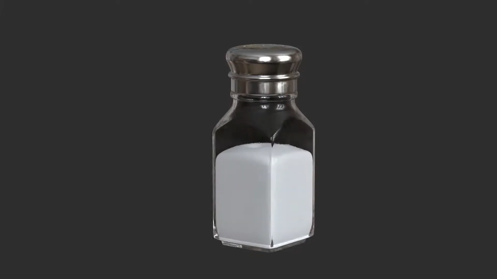 Salt / Pepper Shakers Low-Poly 3d Model - Blender Market