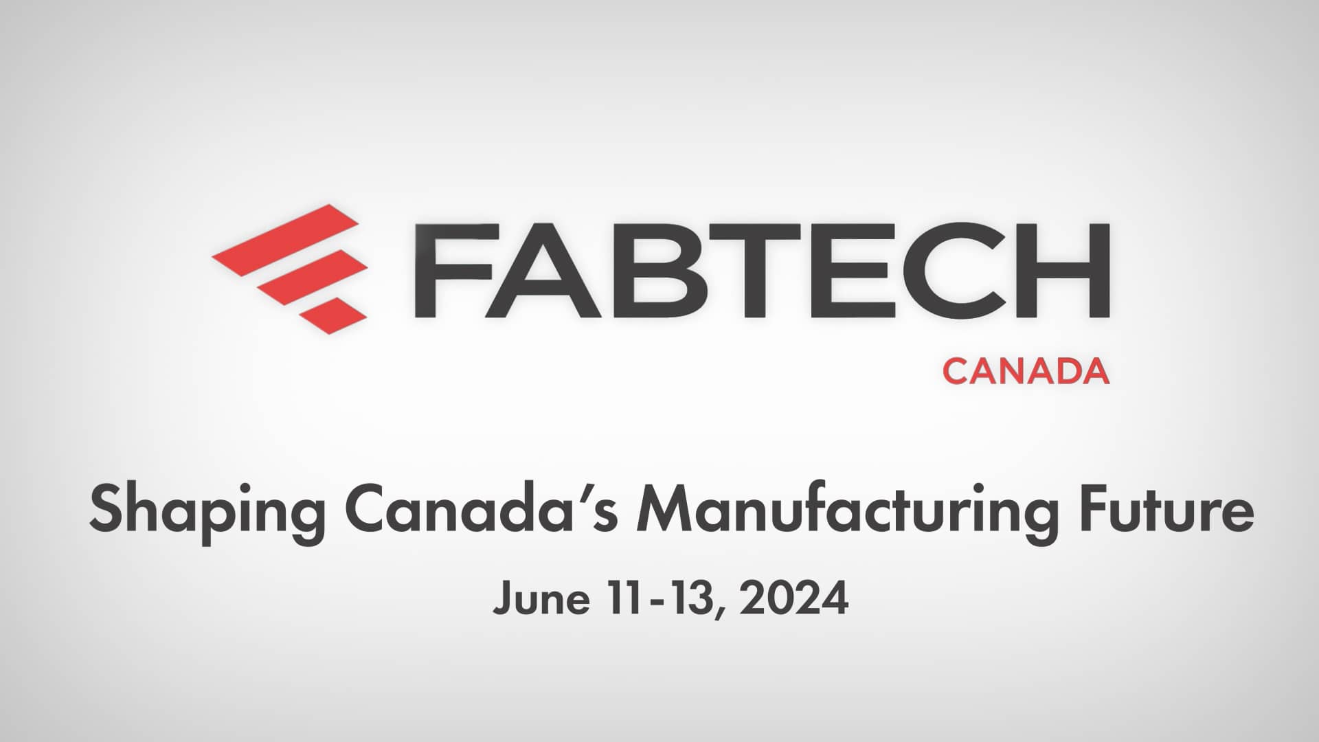 FABTECH Canada 2024 Preview on Vimeo