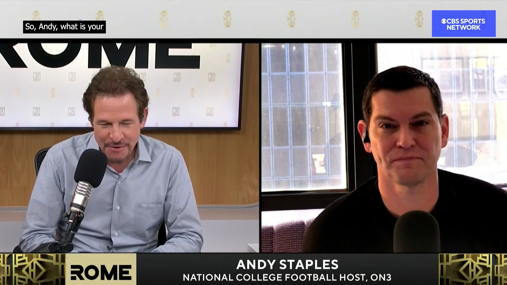 Andy Staples on the Natty on Vimeo