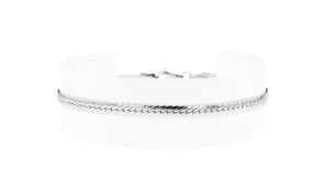 Sterling Silver Jewelry Set Three Link Bracelets