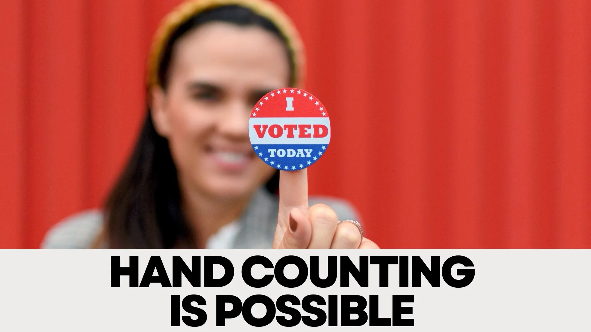 Citizens hand counting paper ballots at the precinct level will restore public trust in our election...