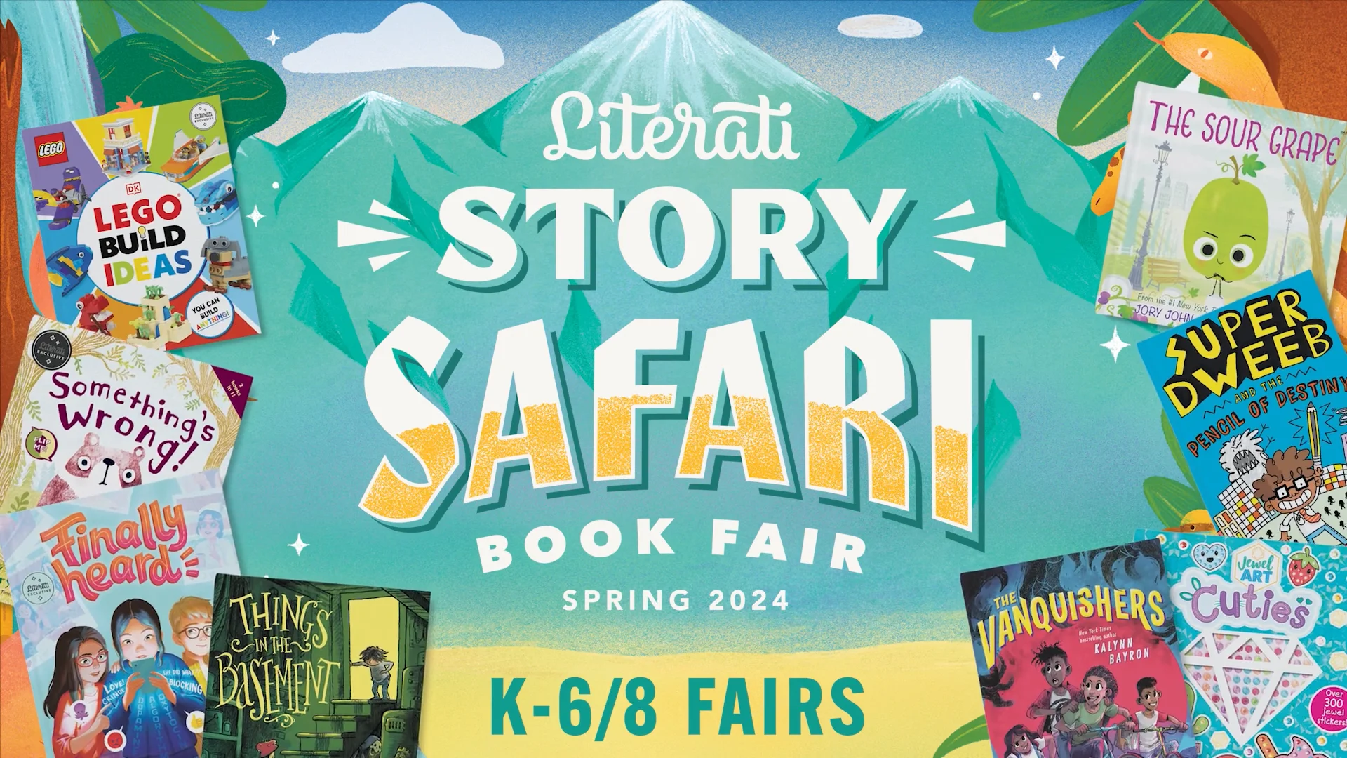 Spring 2024 Literati Book Fair Sneak Peek (K6/8) on Vimeo