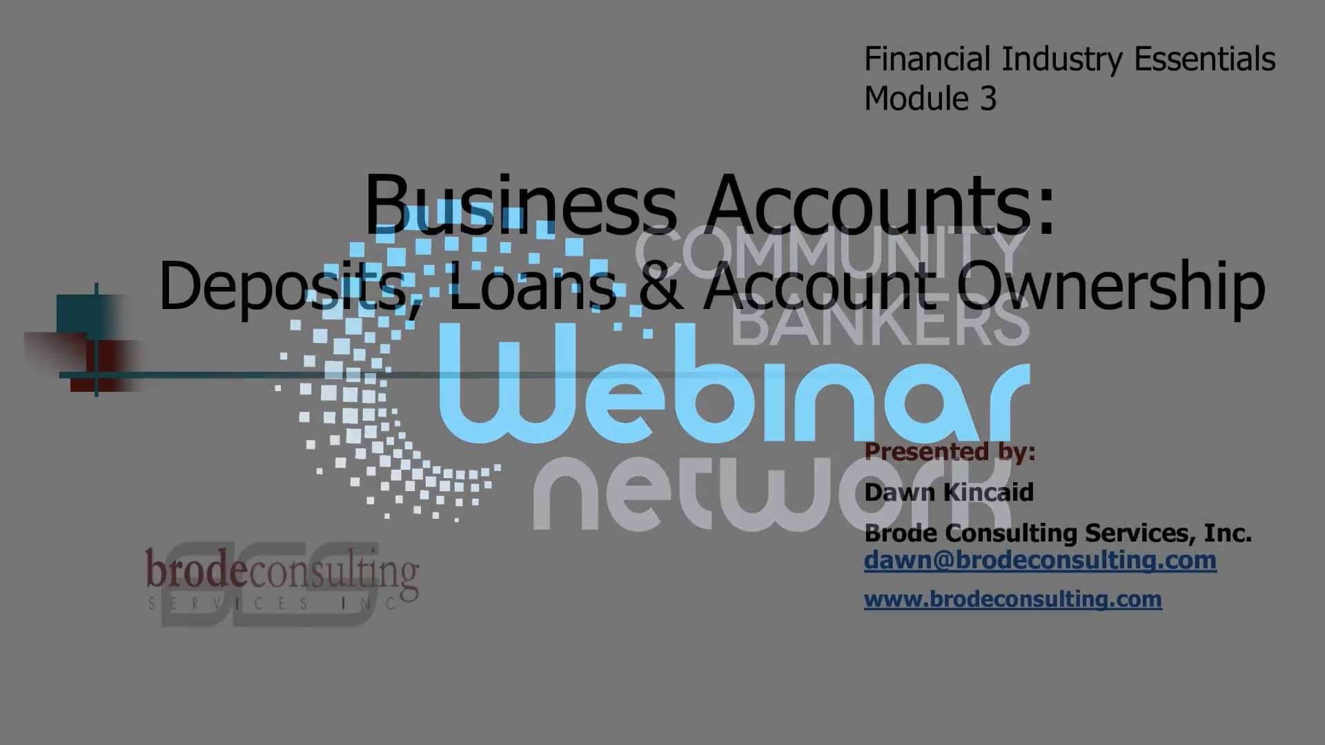 Financial-Industry-Essentials-Module-3-Business-Accounts-Deposits-Loans ...