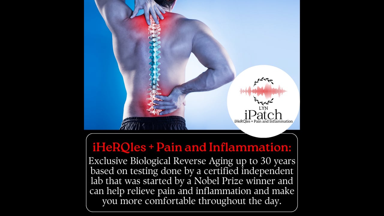 Pain and  inflammation iPatch