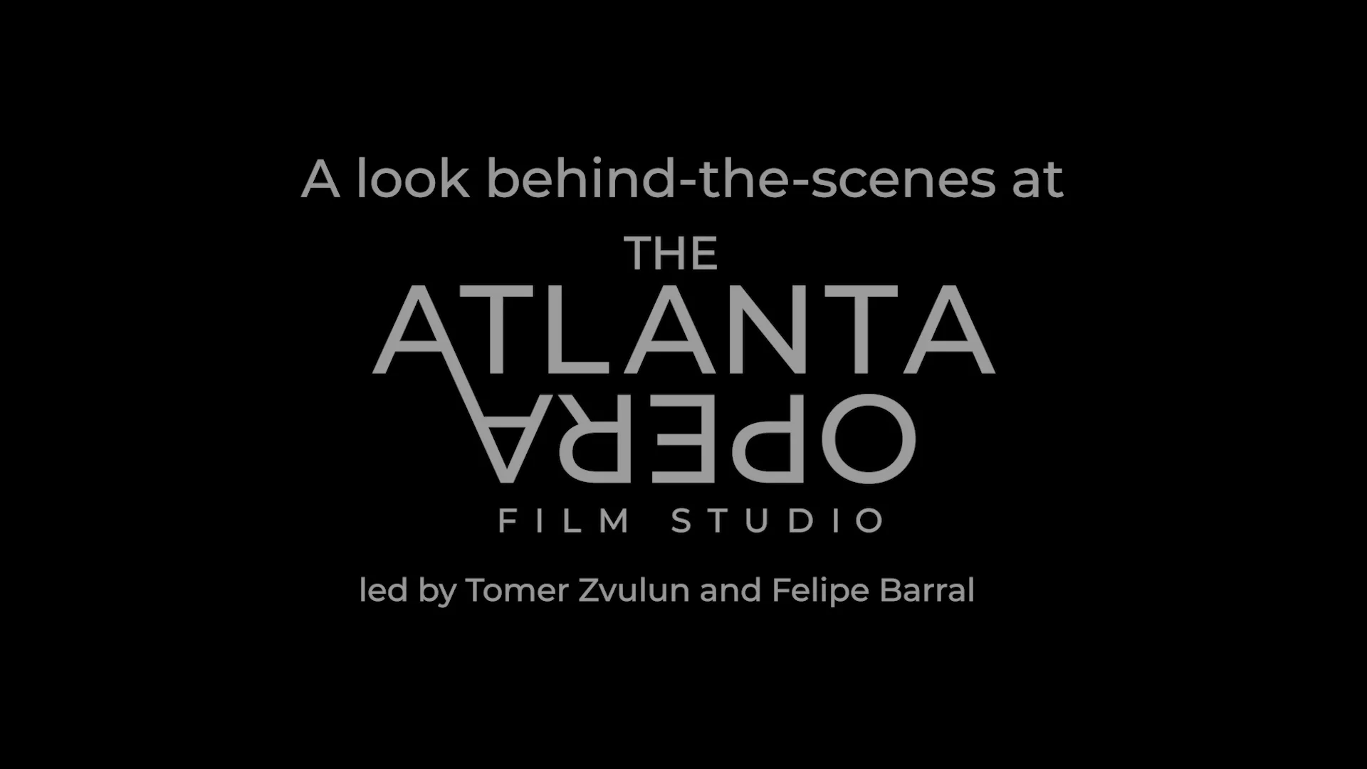 The Atlanta Opera Film Studio / Behind The Scenes 2023 Trailer on Vimeo