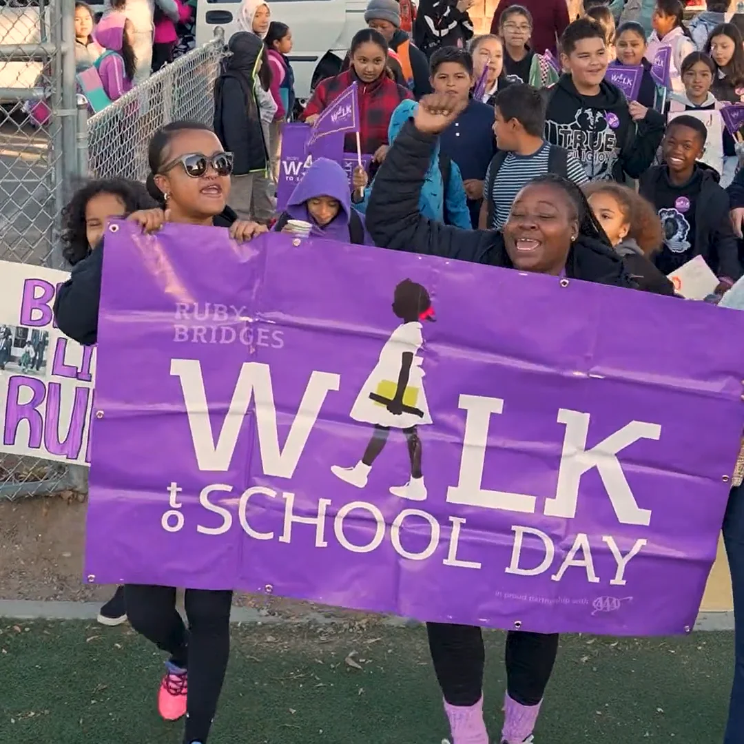 Aspire University Charter School Celebrated Ruby Bridges 'Walk to