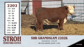 Lot #2202 - SHR GRANDSLAM 2202K