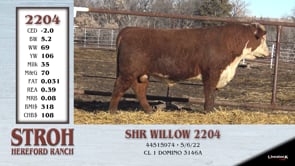 Lot #2204 - SHR WILLOW 2204