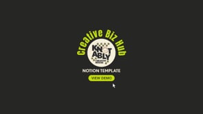 Creative Biz Hub Notion Template, a Templates & Theme by Knotably Creative House (Thumbnail 6 of 6)