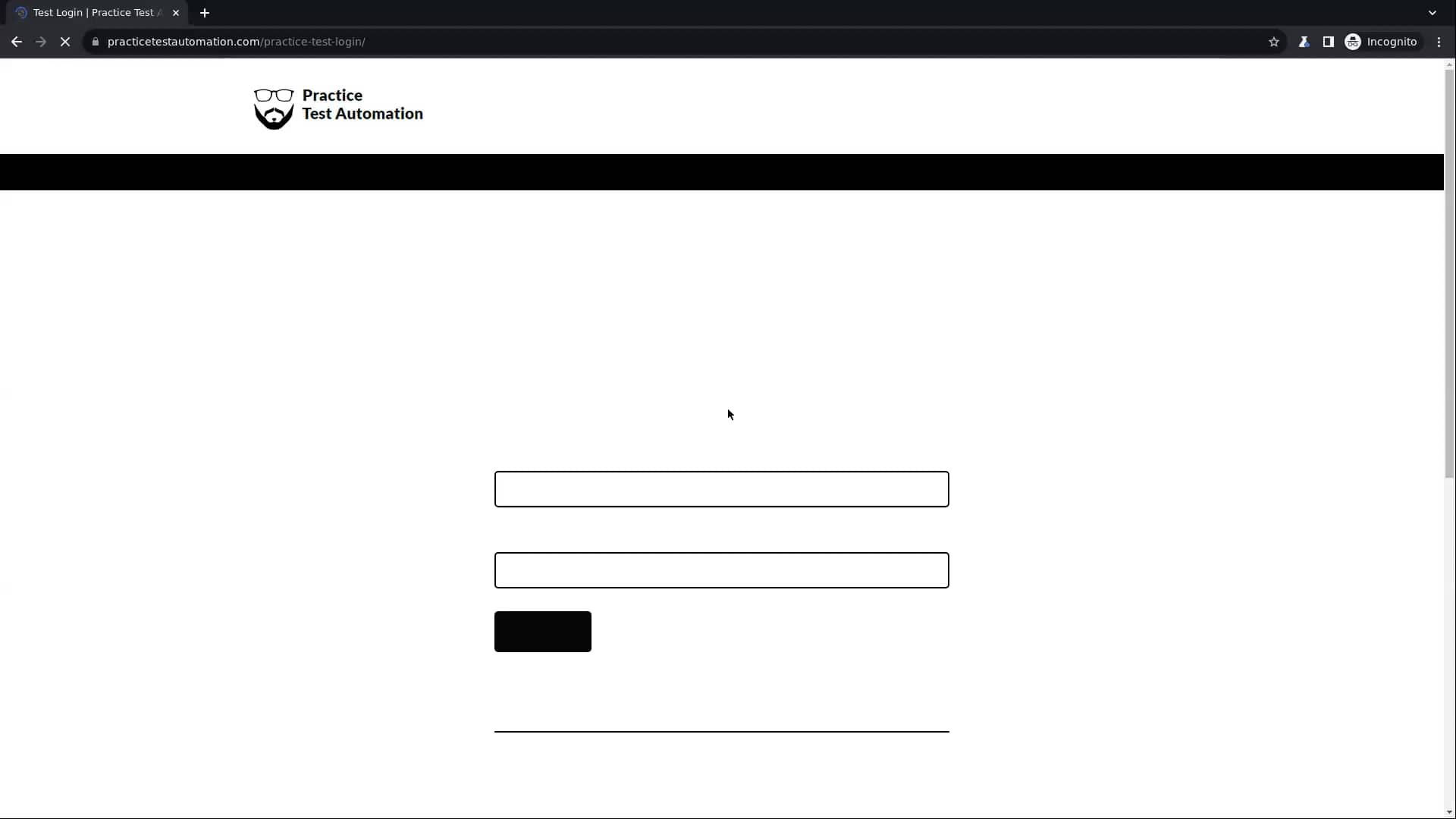 Test Login on Vimeo