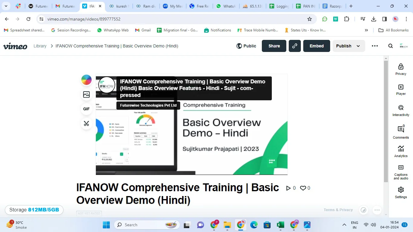 IFANOW Comprehensive Training | Basic Overview Demo (Hindi) on Vimeo