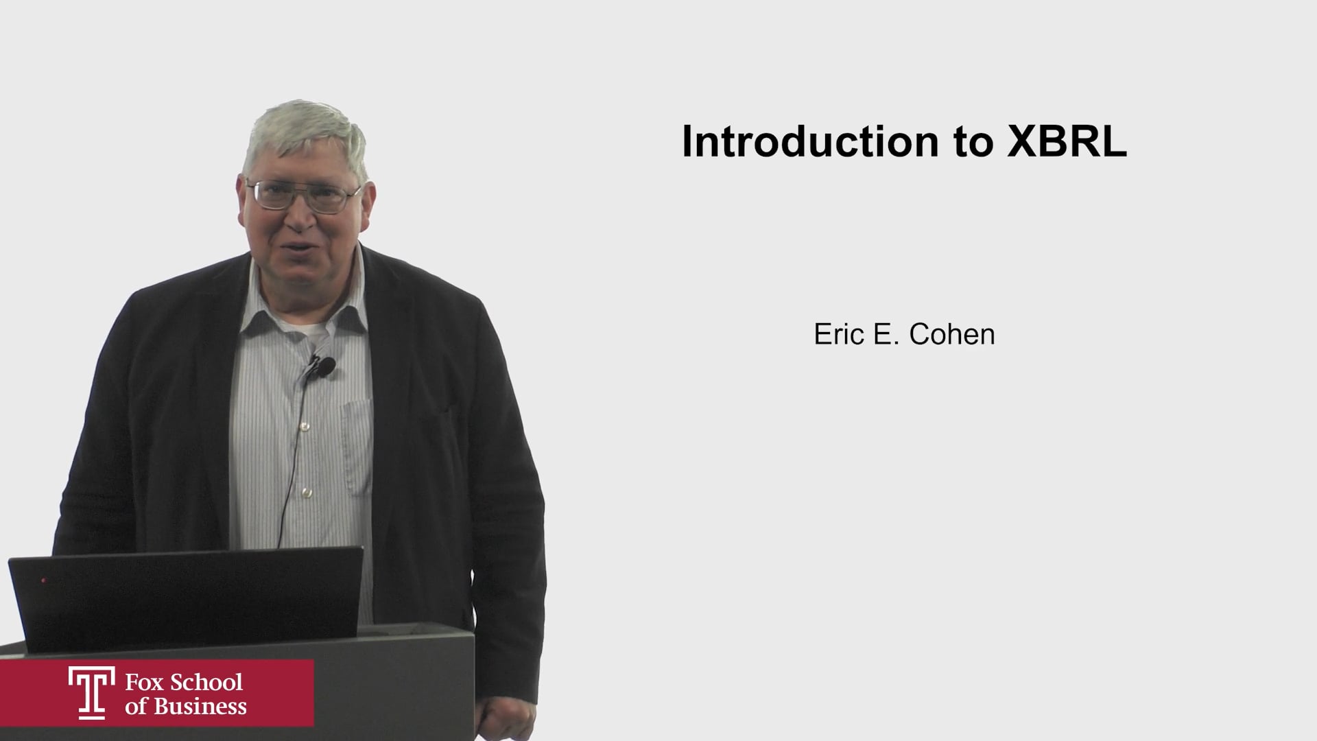 Introduction to XBRL